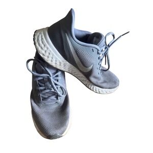 Nike Revolution 5‎ Running Shoes Gray Sneakers Athletic BQ3204-005 US 9